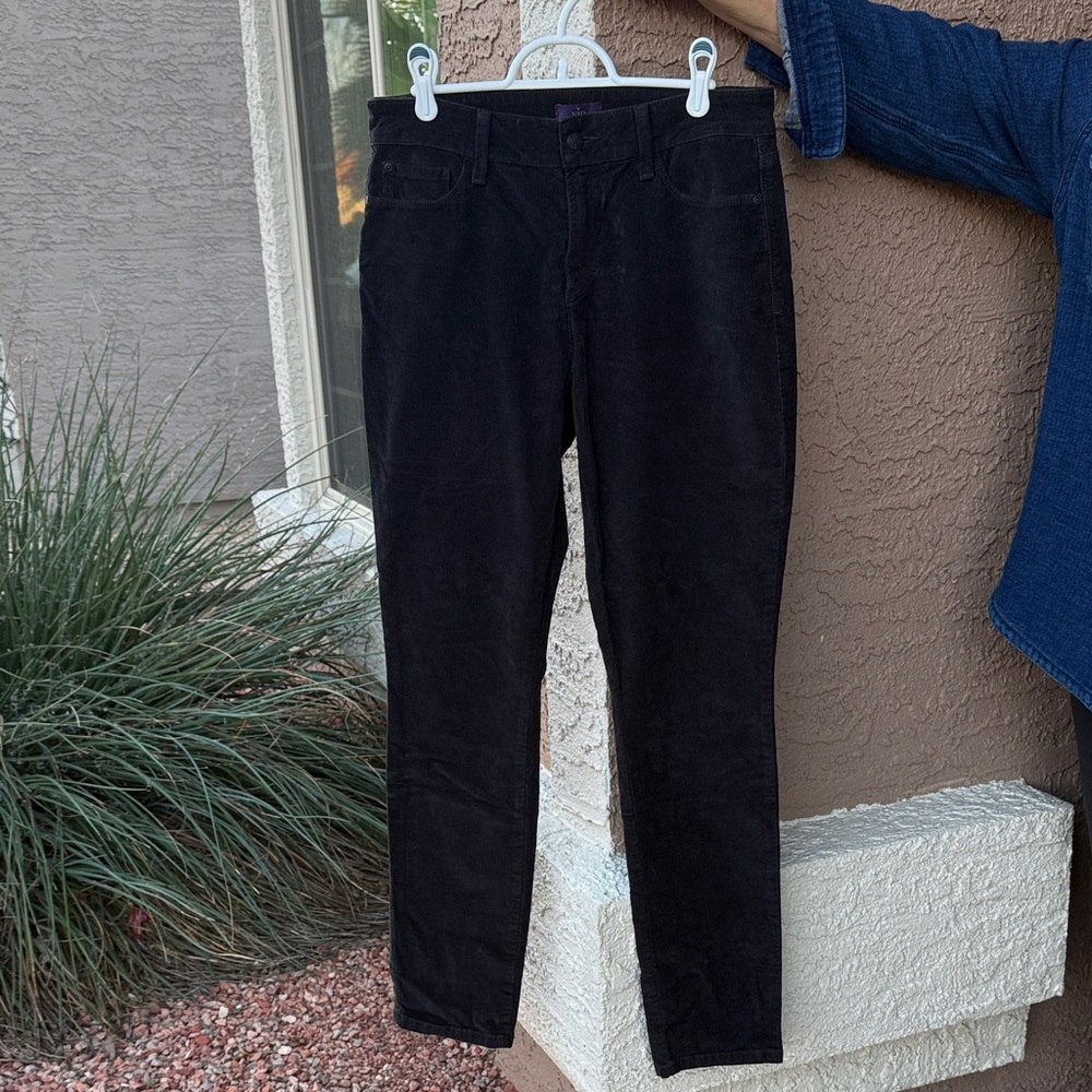 NYDJ Charcoal Corduroy Trousers